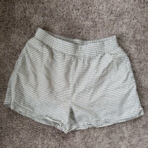 Roolee Gingham Boxer Pull On Shorts Size Small